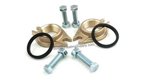 Grundfos 96409356 Bronze Flange Set, 1-1/4" NPT