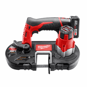 Milwaukee, M12 Cordless Sub-Compact Band Saw Kit, 2429-21XC