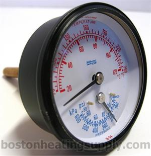 Laars R0060600 Temperature & Pressure Gauge