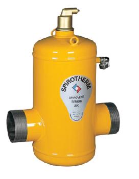 Spirotherm, VSR300 MT, 3" IPS Spirovent Air Eliminator with 1/2" Tap